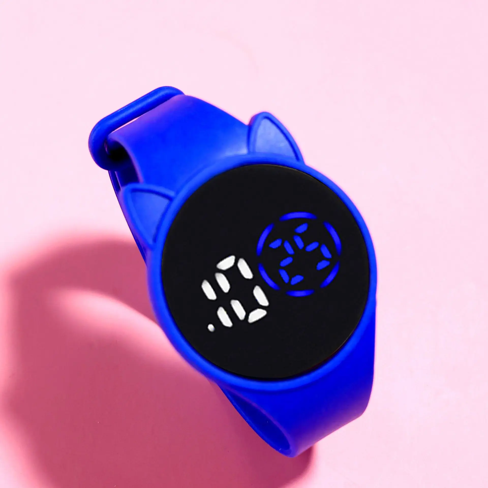 Touch Electronic Watch for Kids with Cat Ears Design - Image 4