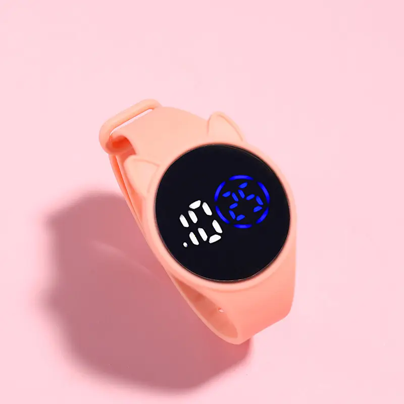 Touch Electronic Watch for Kids with Cat Ears Design - Image 7