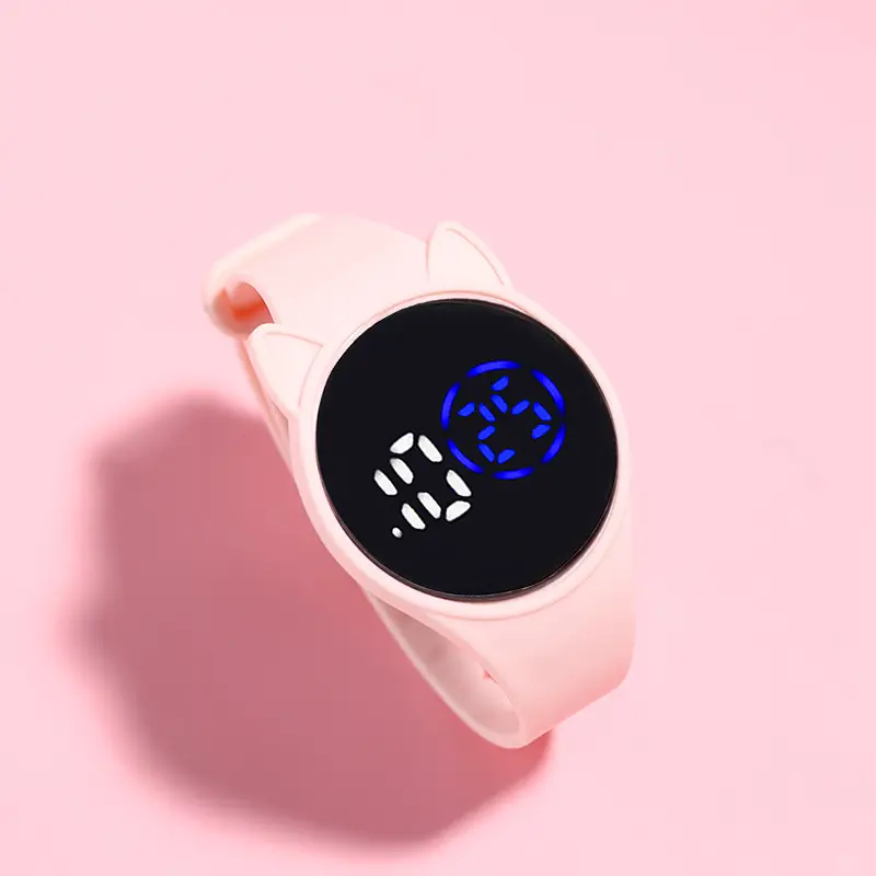 Touch Electronic Watch for Kids with Cat Ears Design - Image 8