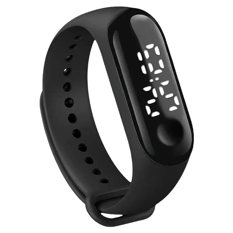 Yellow Touchless Digital Watch for Women Men - Image 25