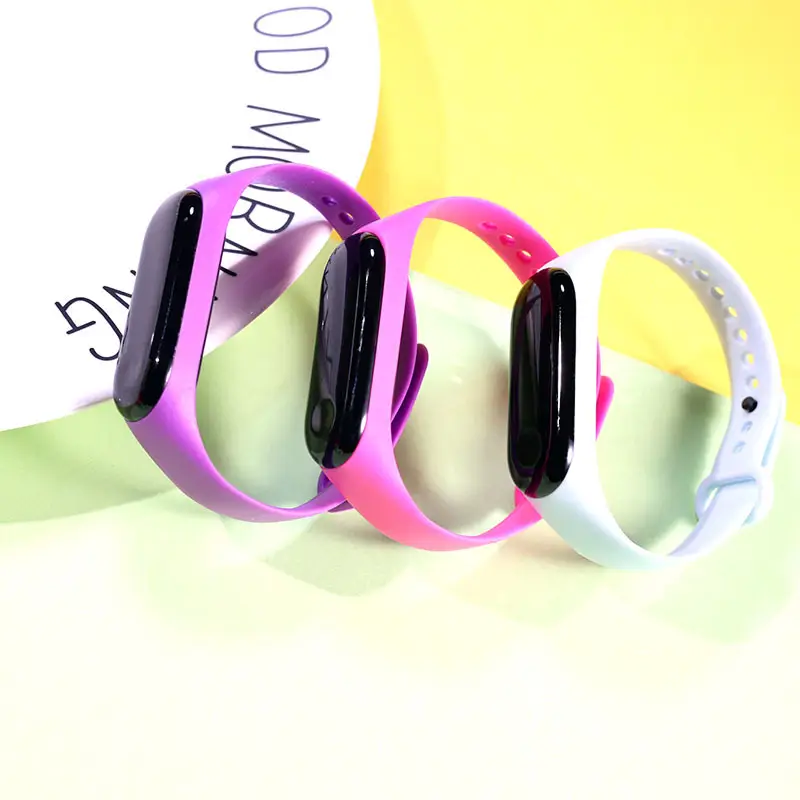 Yellow Touchless Digital Watch for Women Men — feature 12
