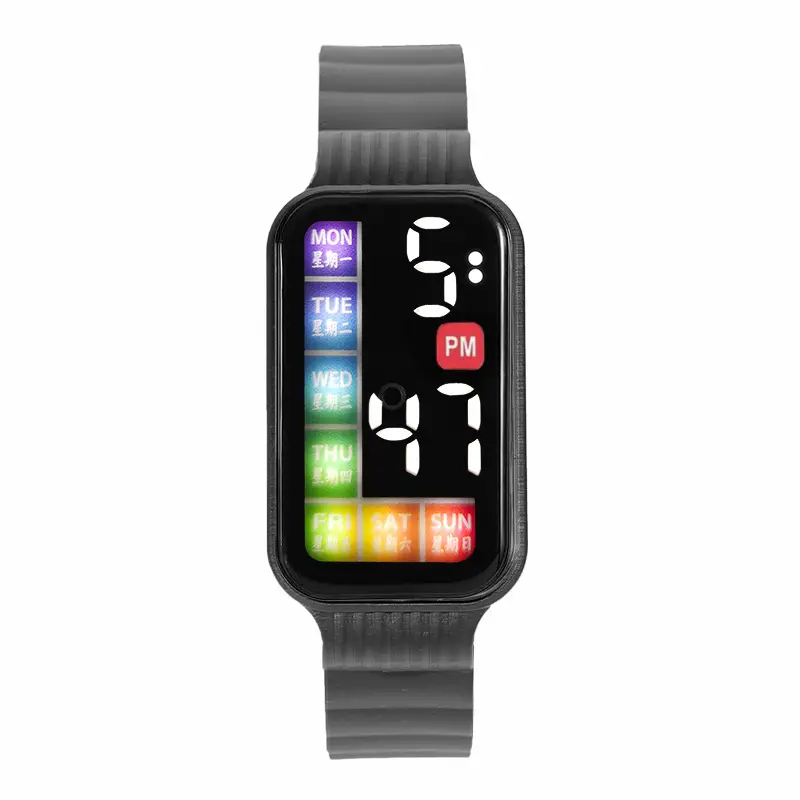Green Digital Touch Screen Watch for Men Women — feature 8