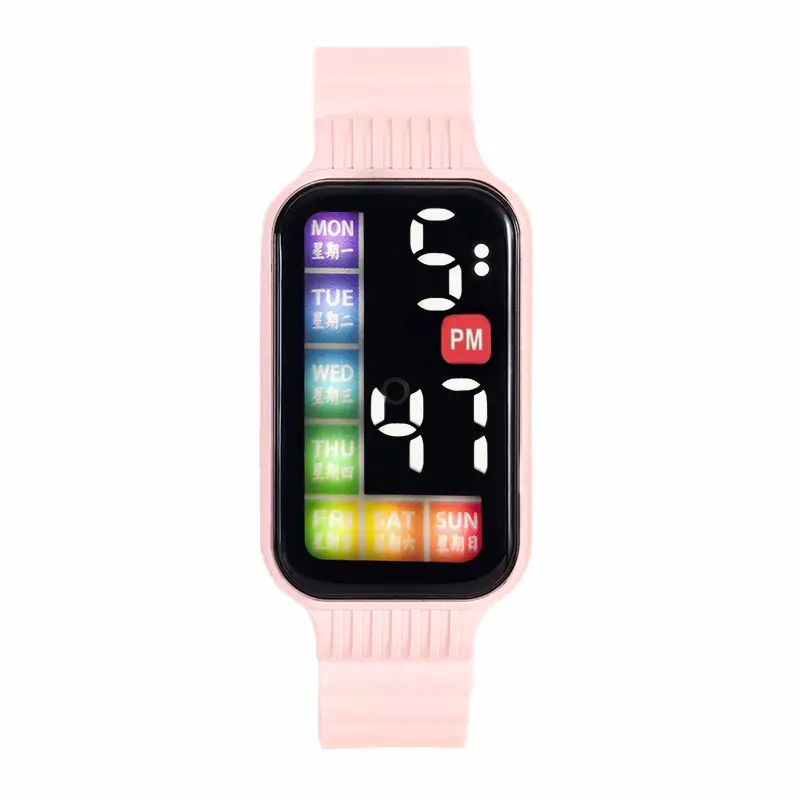 Green Digital Touch Screen Watch for Men Women
