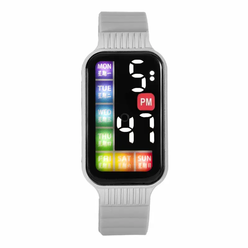 Green Digital Touch Screen Watch for Men Women