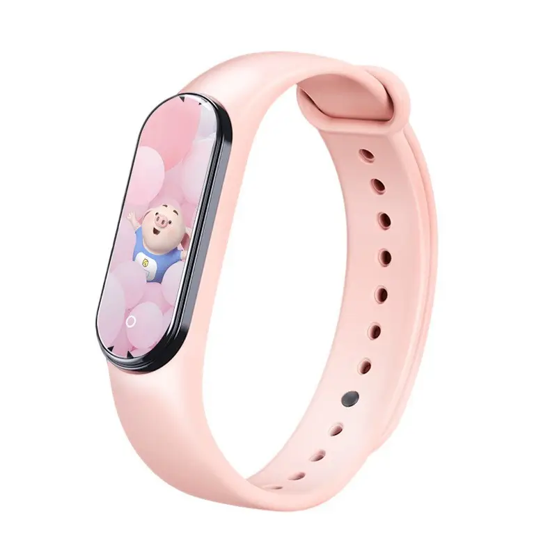 White Anime Cartoon Touchless Waterproof Smart Watch for Kids - Image 9