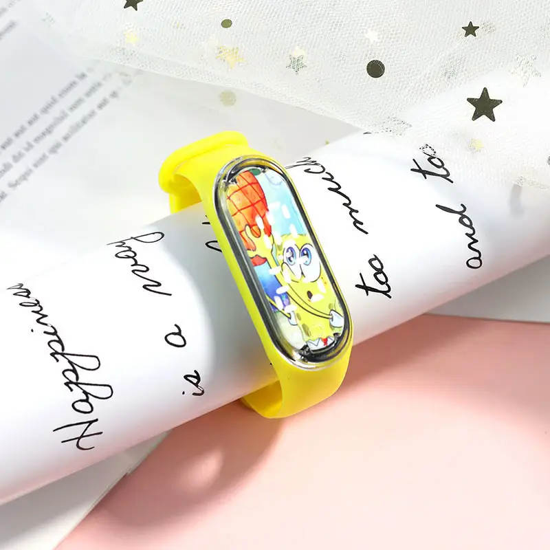 White Anime Cartoon Touchless Waterproof Smart Watch for Kids — feature 2