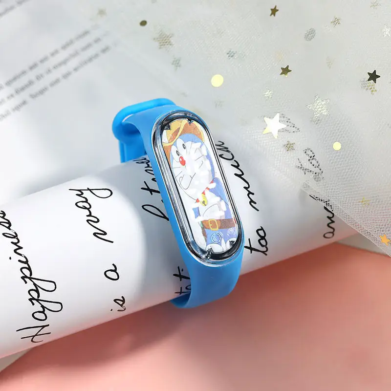 White Anime Cartoon Touchless Waterproof Smart Watch for Kids — feature 6
