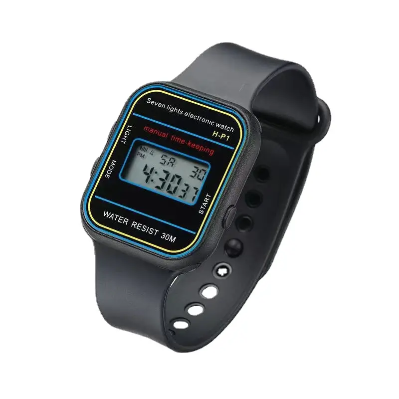 Digital Watch for Girls with Colorful Straps - Image 7