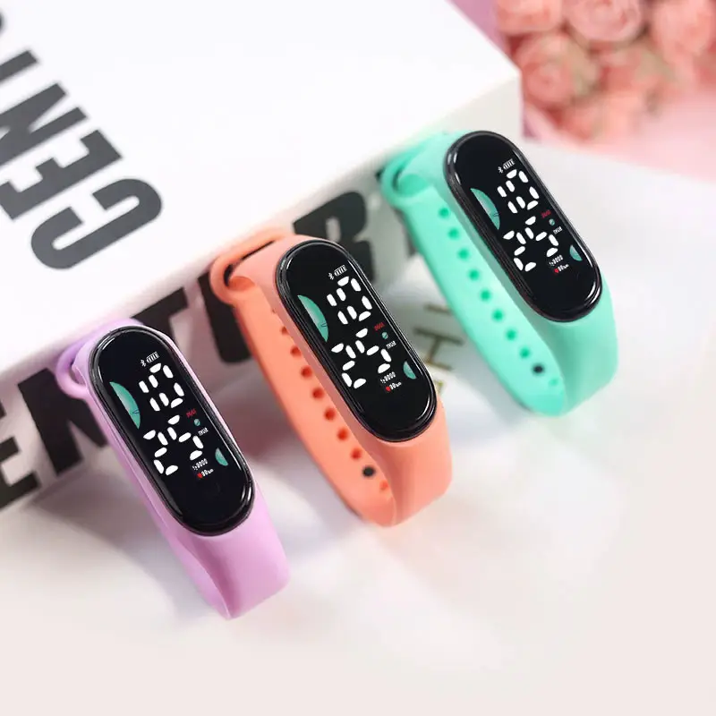 Pink Waterproof Wristwatch for Men Women Couple - Image 14