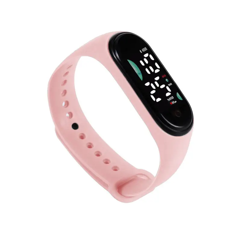 Pink Waterproof Wristwatch for Men Women Couple - Image 9