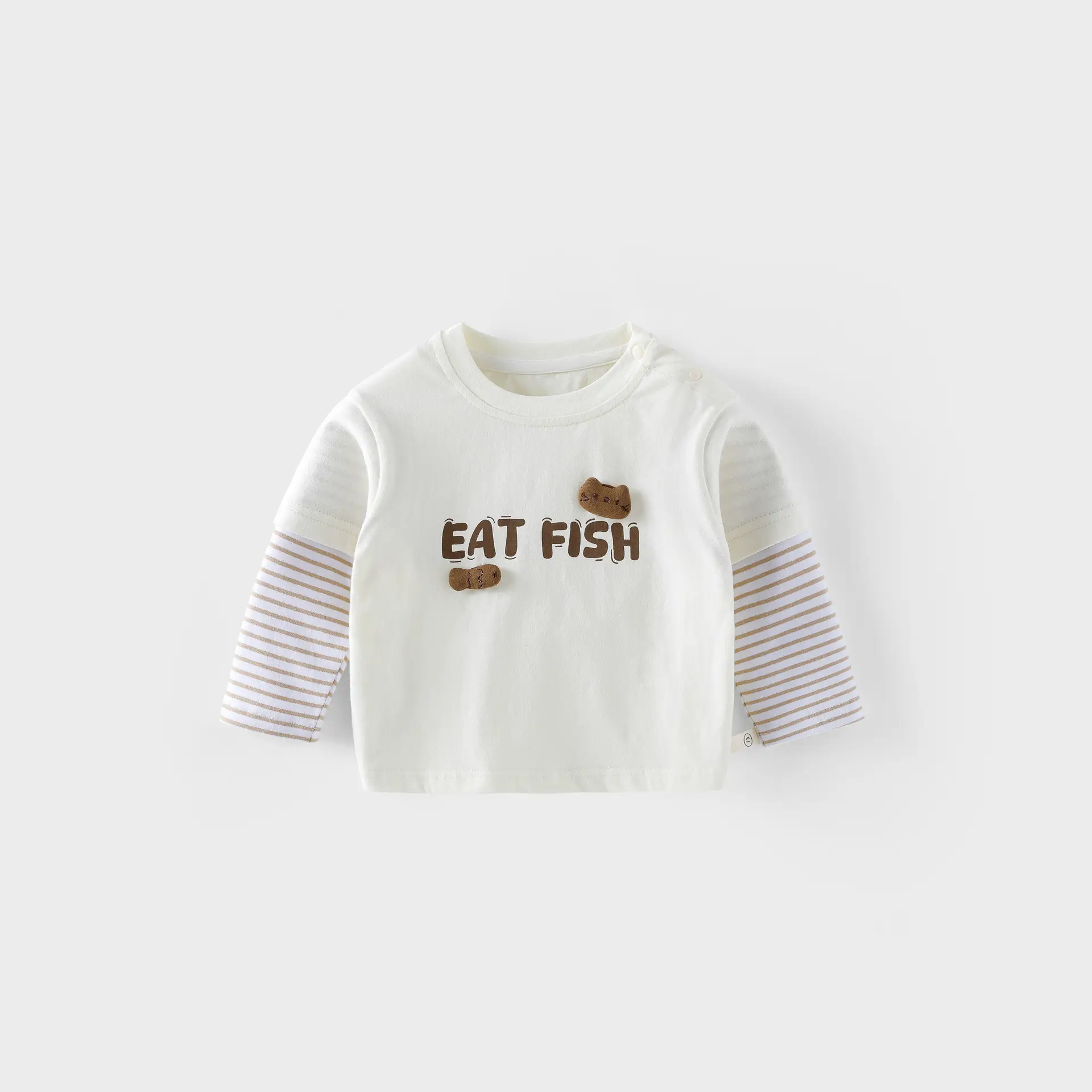 Children's Cartoon Two-Piece T-Shirts Set Autumn Boys - Image 3