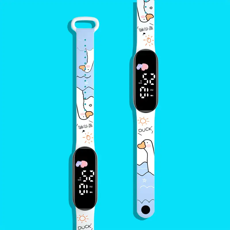 Anime Color-Printed LED Digital Watch for Students - Image 12
