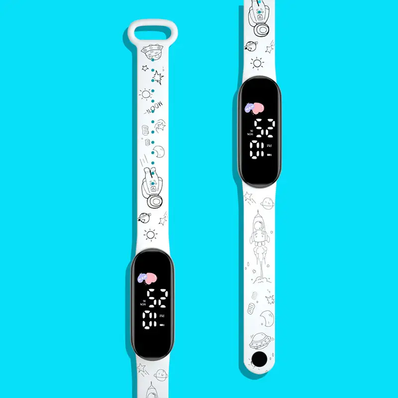 Anime Color-Printed LED Digital Watch for Students - Image 14