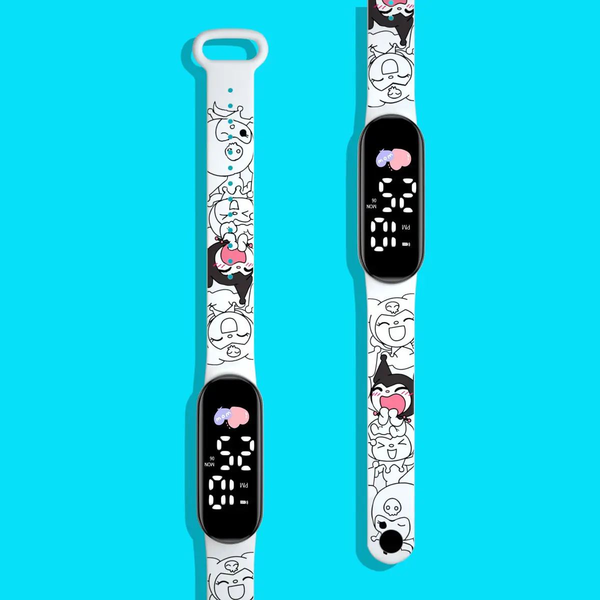 Anime Color-Printed LED Digital Watch for Students - Image 15