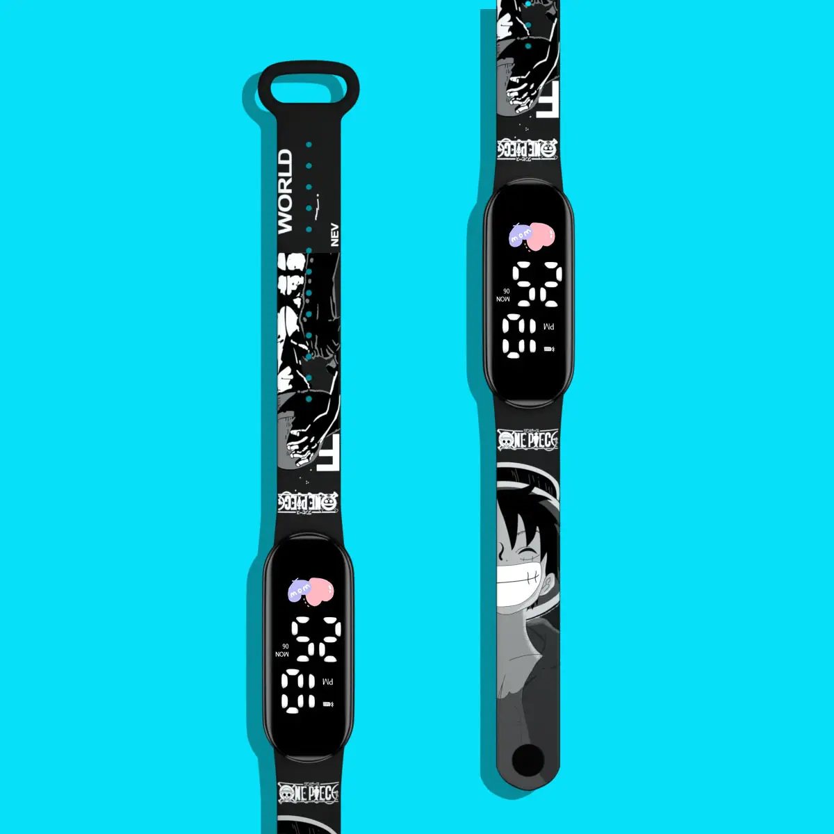 Anime Color-Printed LED Digital Watch for Students - Image 19