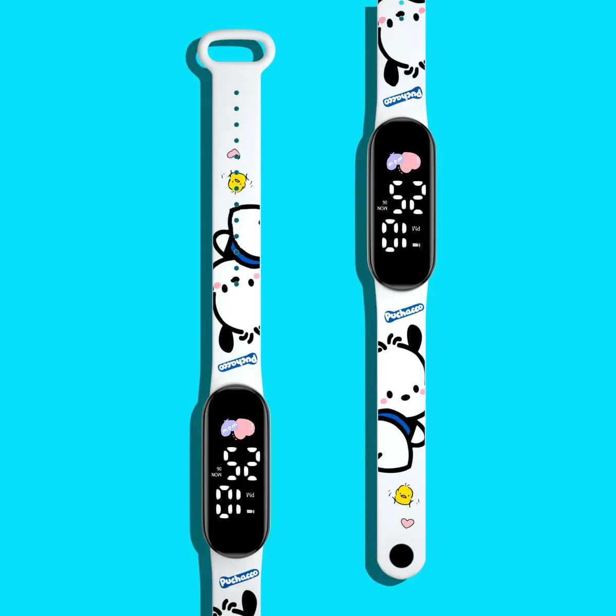 Anime Color-Printed LED Digital Watch for Students - Image 2