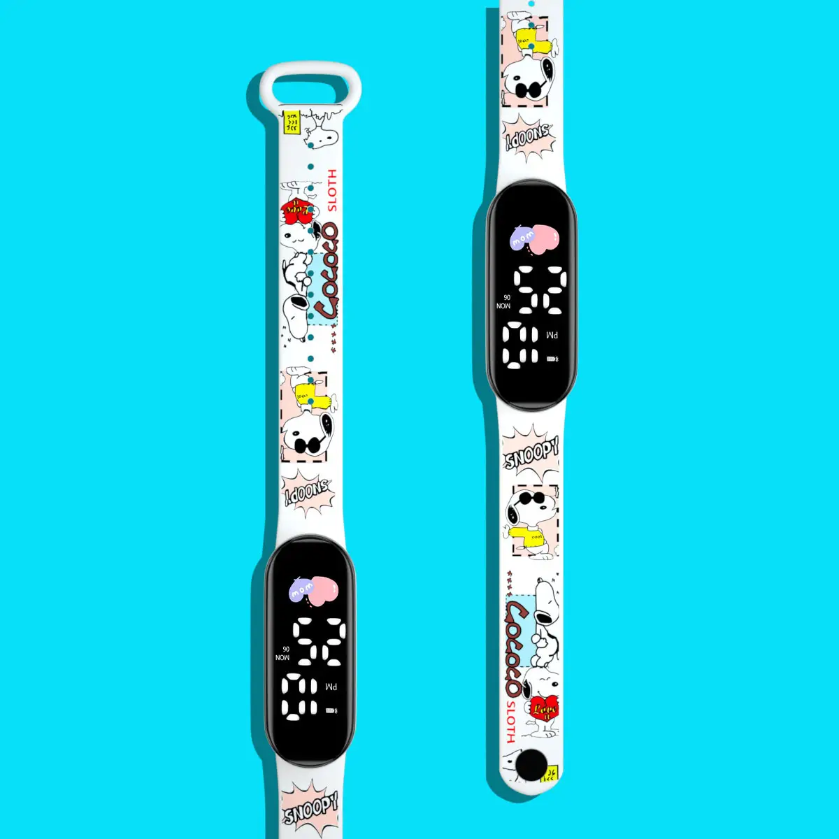 Anime Color-Printed LED Digital Watch for Students - Image 3