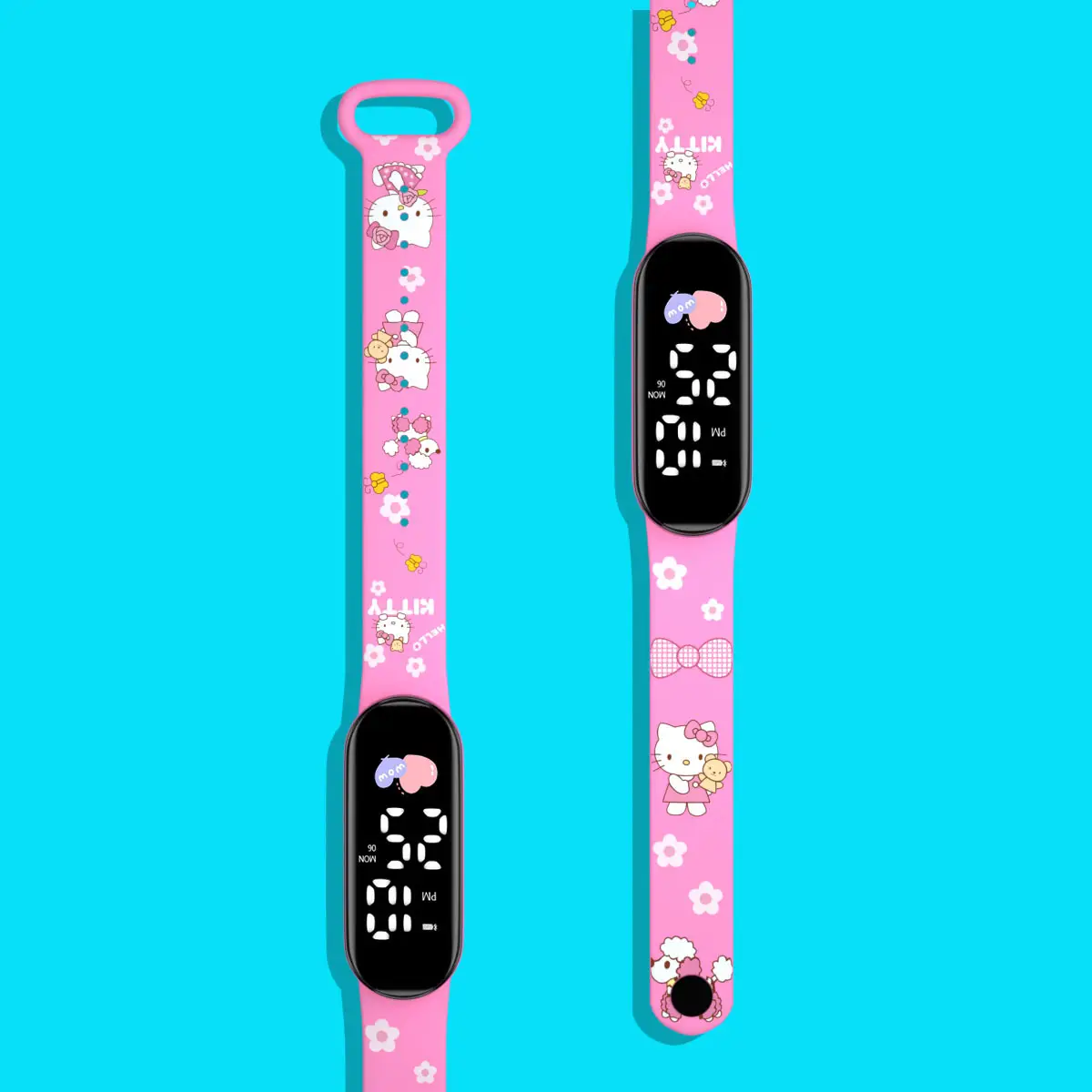 Anime Color-Printed LED Digital Watch for Students - Image 6