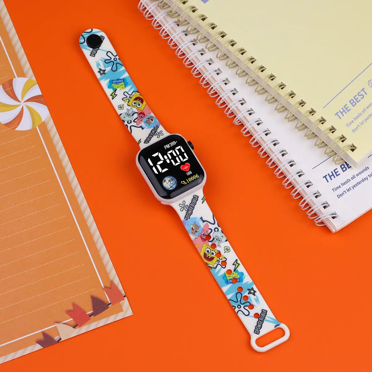 Cartoon Printed LED Watch for Boys Girls - Image 17