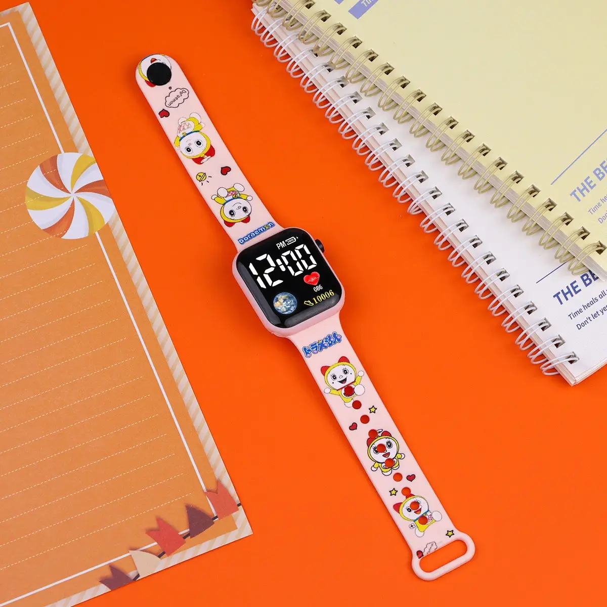 Cartoon Printed LED Watch for Boys Girls - Image 18