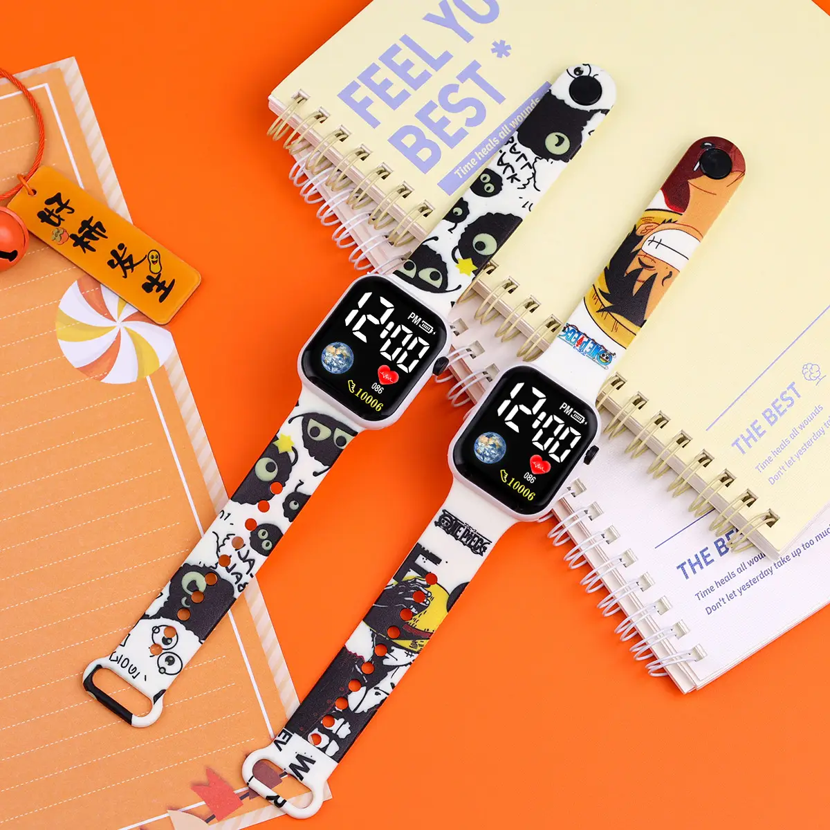 Cartoon Printed LED Watch for Boys Girls — feature 2