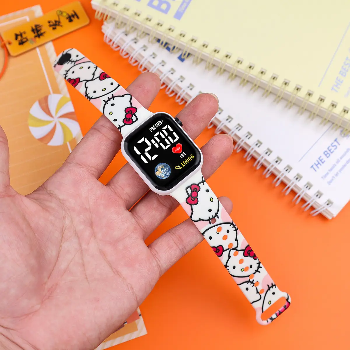 Cartoon Printed LED Watch for Boys Girls — feature 3