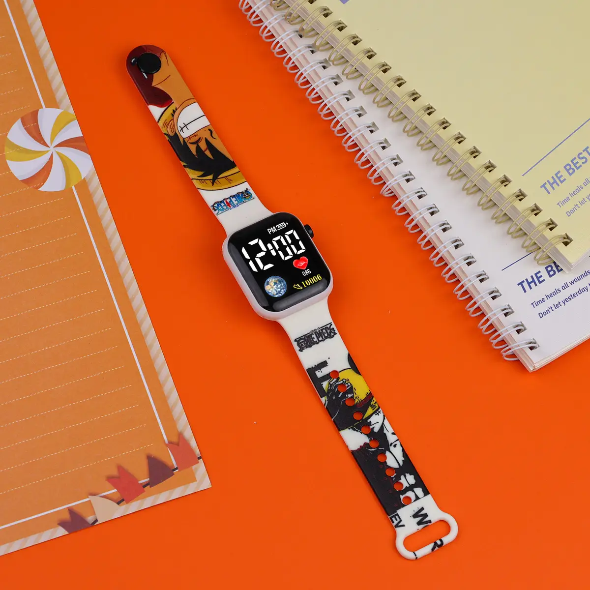 Cartoon Printed LED Watch for Boys Girls - Image 12