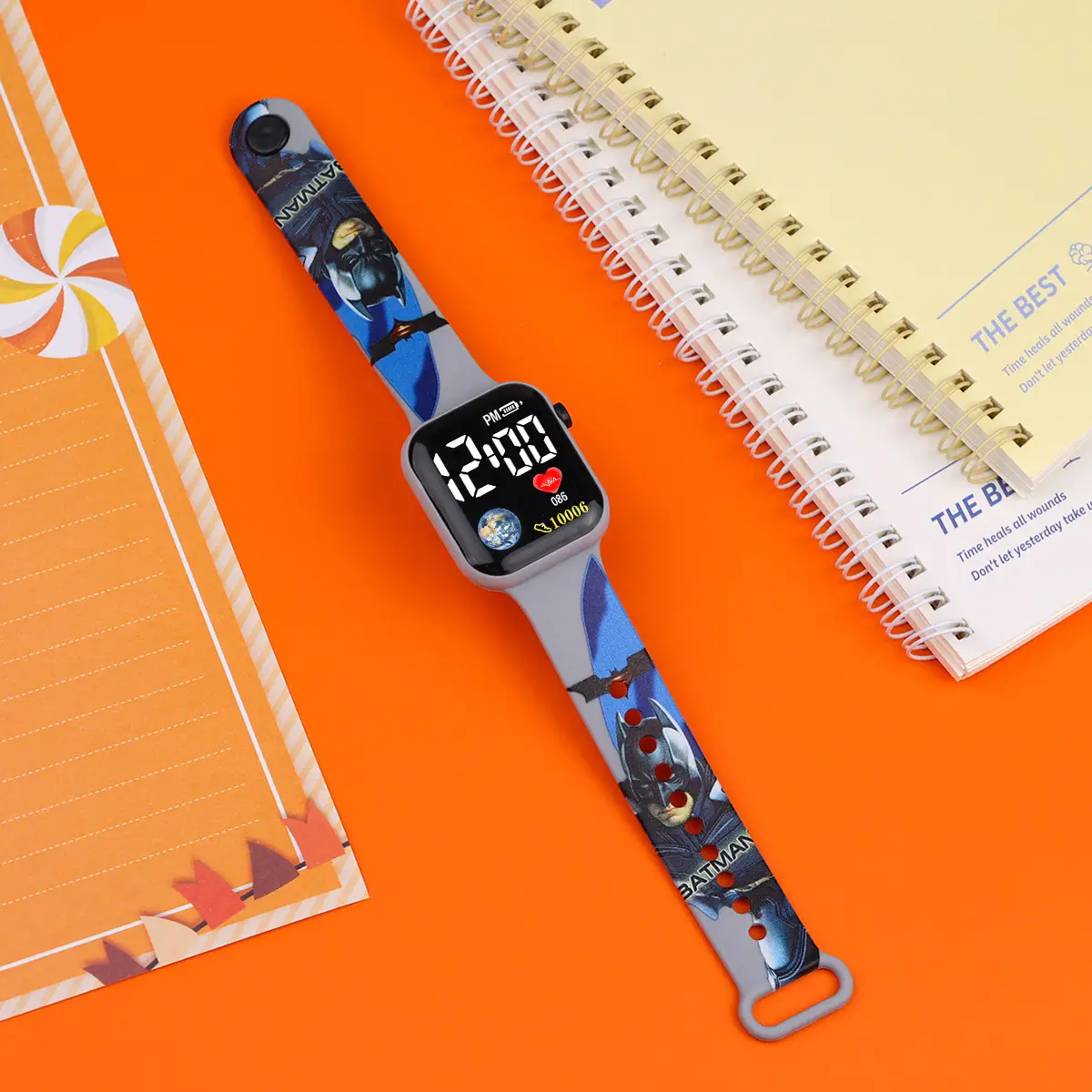 Cartoon Printed LED Watch for Boys Girls - Image 14