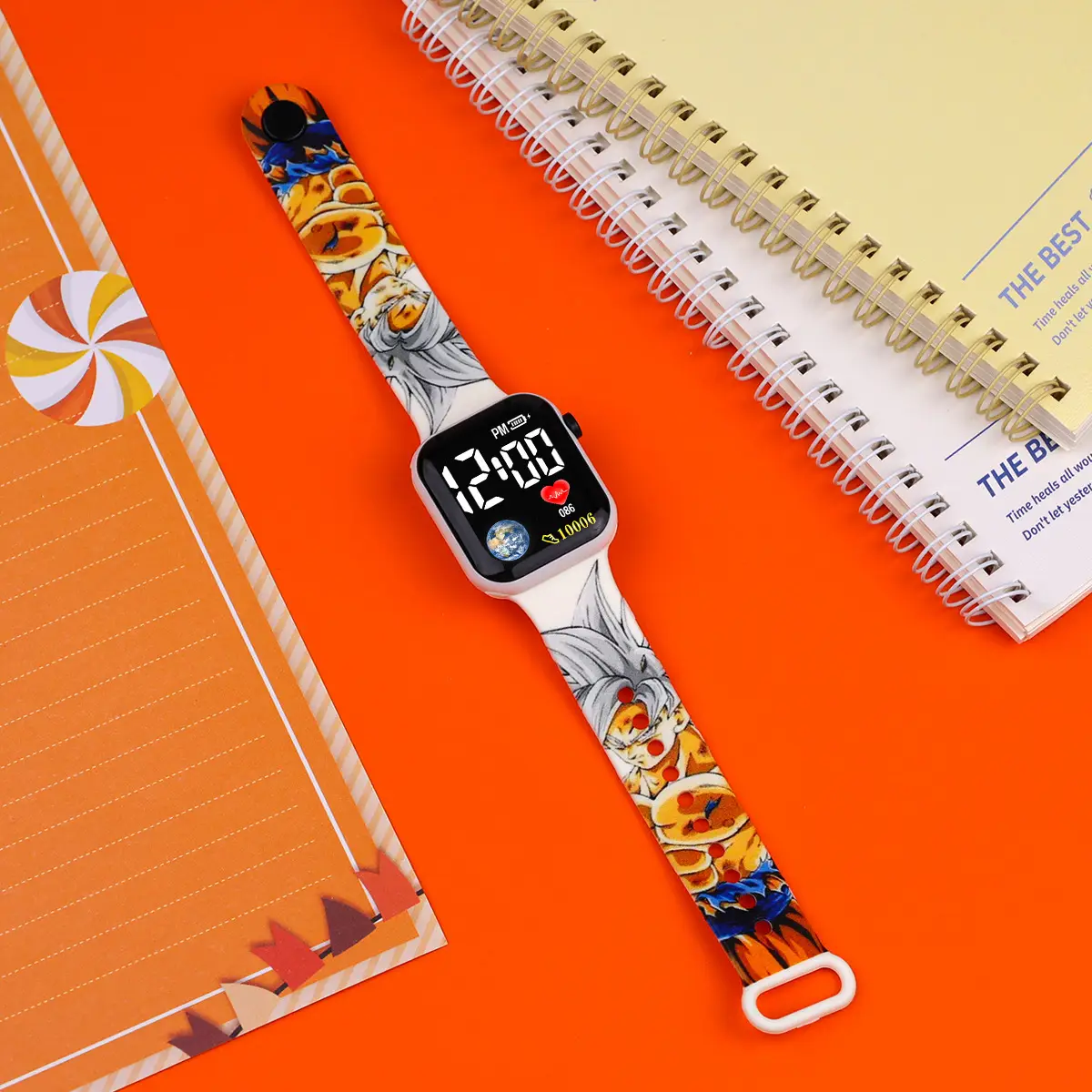 Cartoon Printed LED Watch for Boys Girls - Image 15