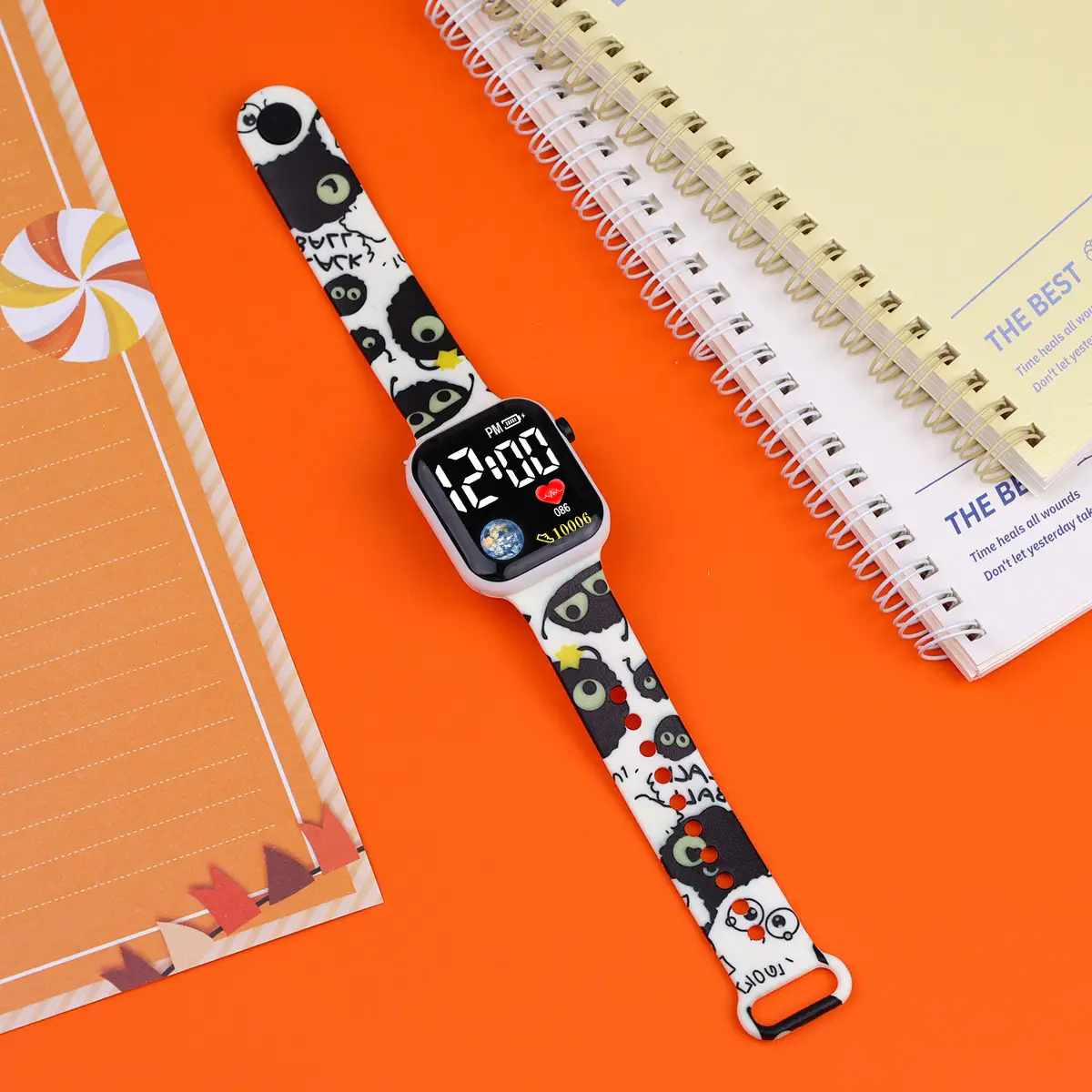 Cartoon Printed LED Watch for Boys Girls - Image 6