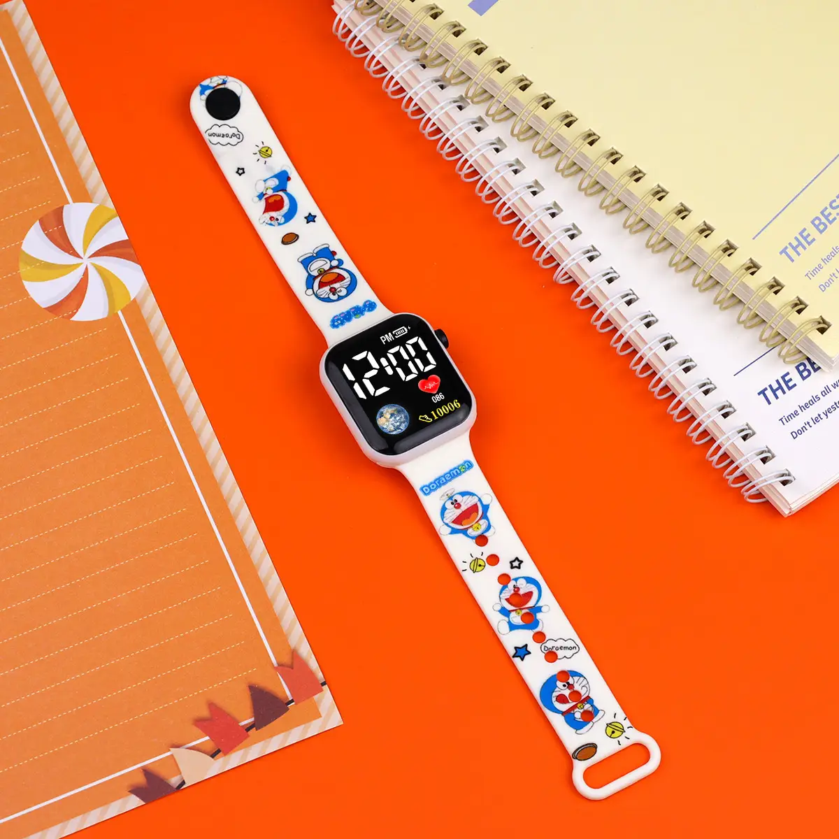 Cartoon Printed LED Watch for Boys Girls - Image 8