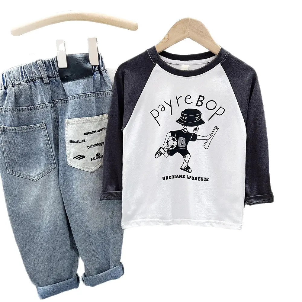 Boys White Graphic Long Sleeve T-Shirt 2025 - Image 6