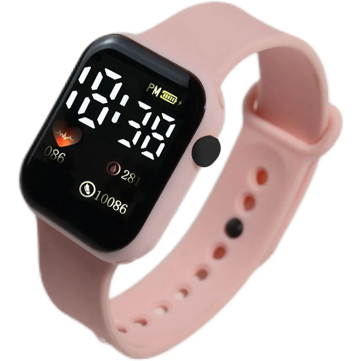 Digital Smart Watch for Girls with Blue & White Bands - Image 13