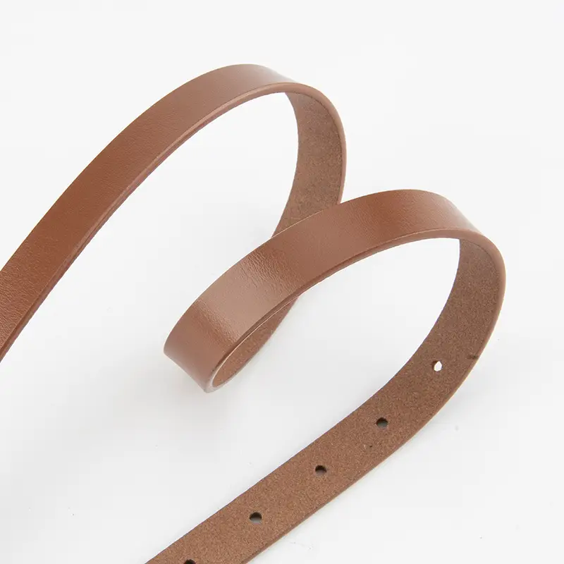 Women Genuine Leather Belt Bag with Headphone & Keychain