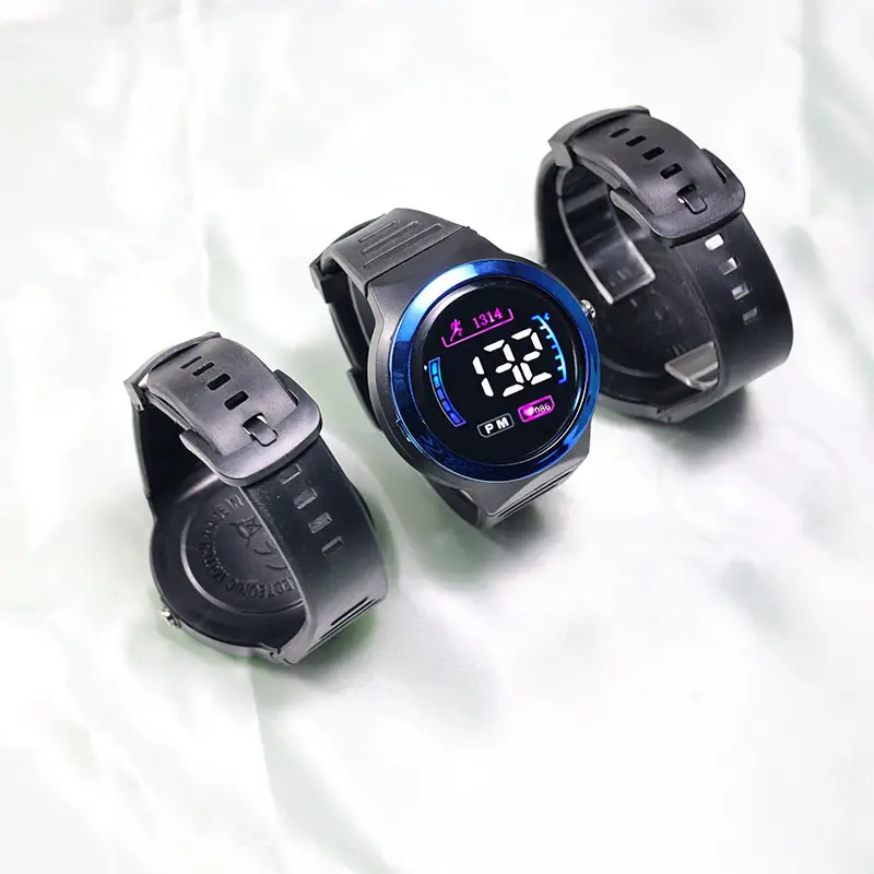 Digital Round Watch for Men Women Casual Sports Wear - Image 8
