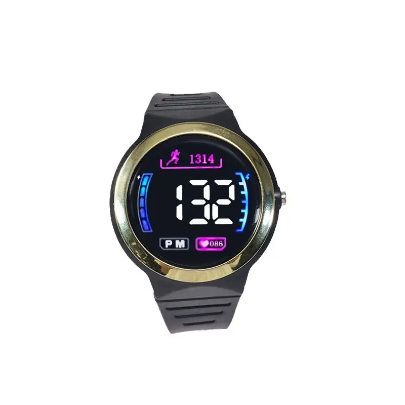 Digital Round Watch for Men Women Casual Sports Wear - Image 10