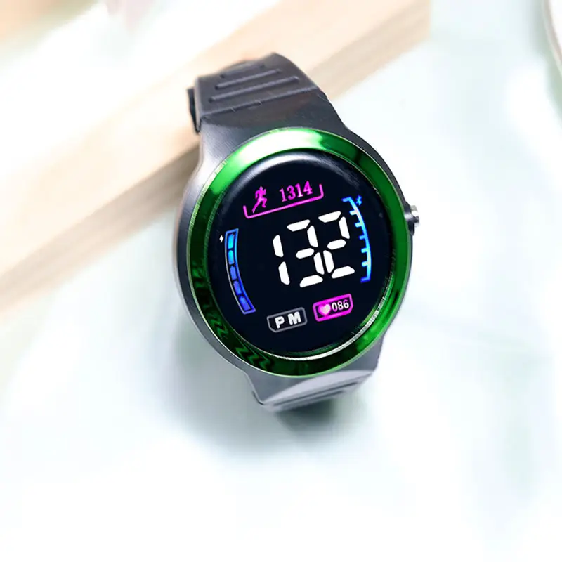 Digital Round Watch for Men Women Casual Sports Wear — feature 6