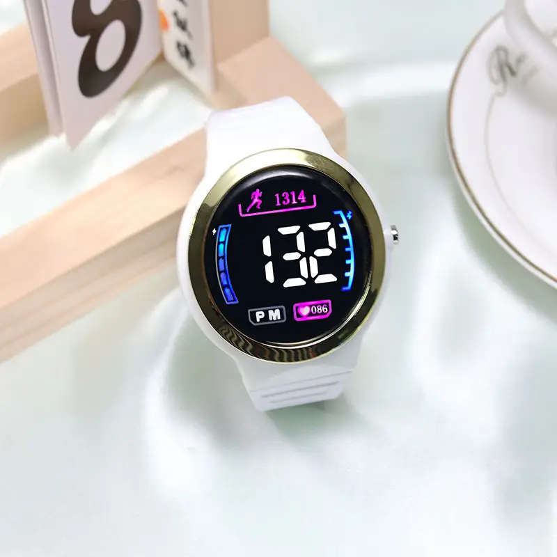 Digital Round Watch for Men Women Casual Sports Wear — feature 7