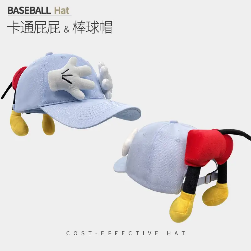 Cute Cartoon Doll Baseball Cap for Women - Image 6