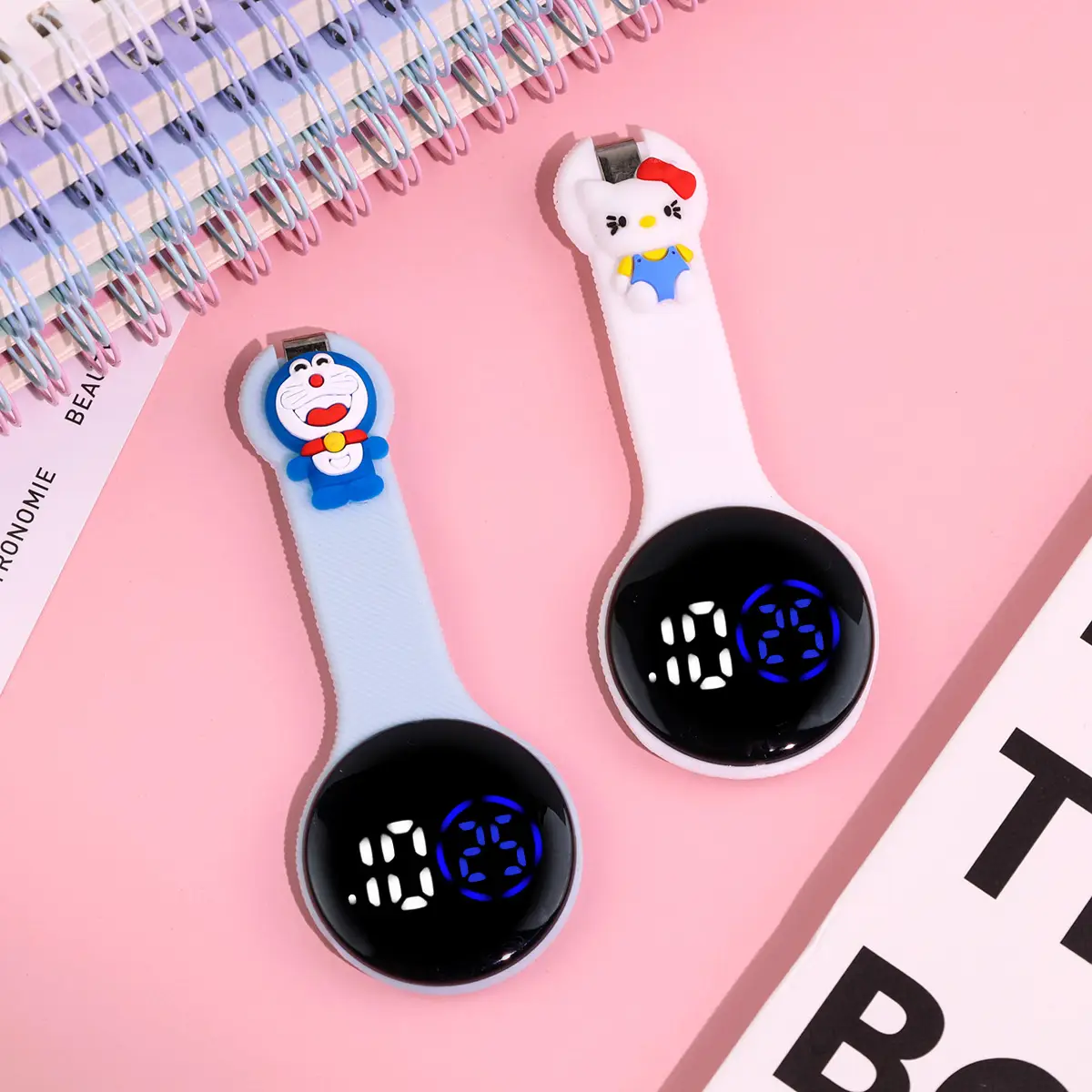 Cute Cartoon LED Nurse Watch for Girls — feature 3