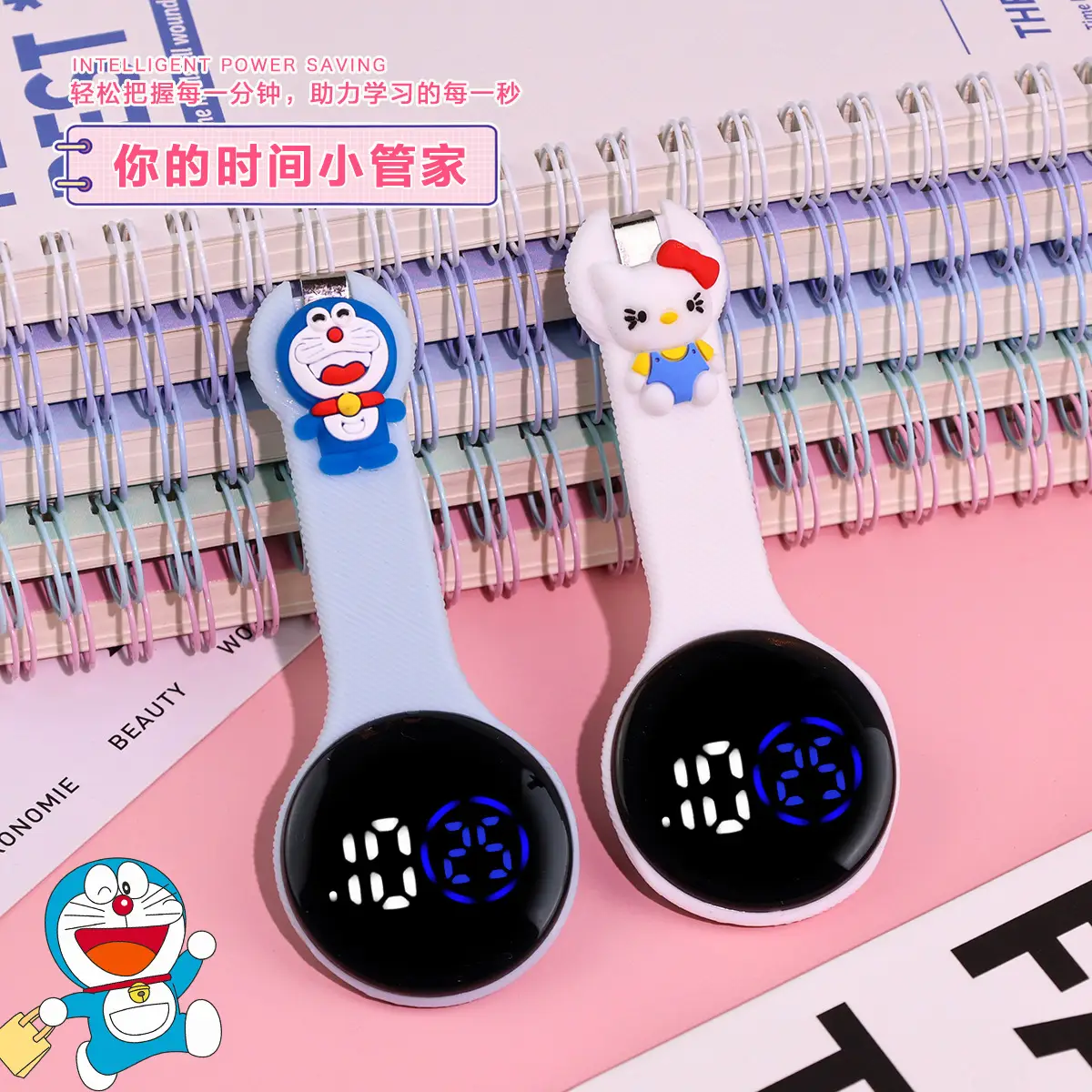 Cute Cartoon LED Nurse Watch for Girls — feature 5