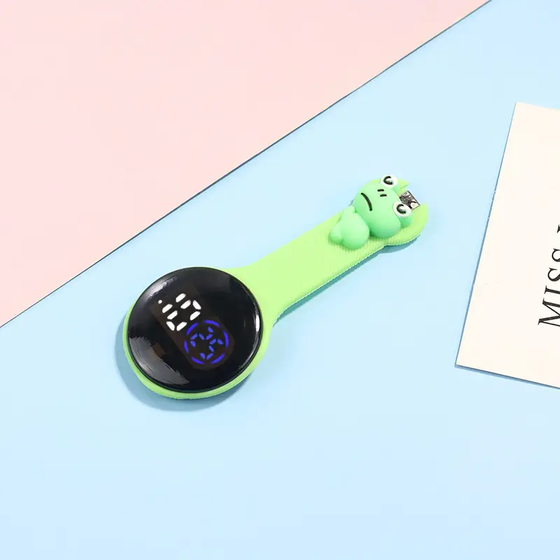 Cute Cartoon LED Nurse Watch for Girls