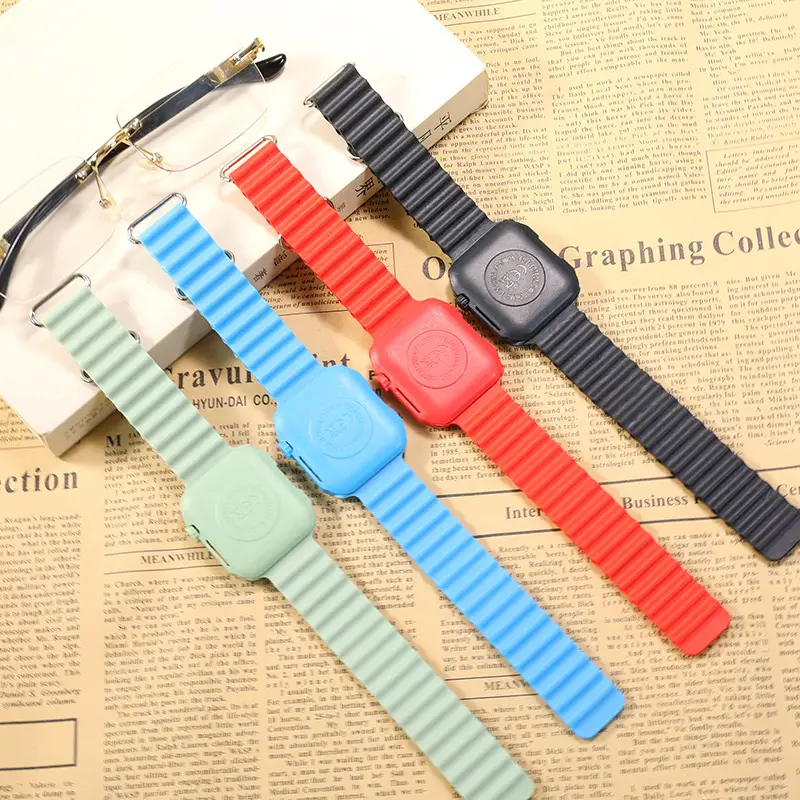 Pink Digital Display Student Watch for Men Women Teenagers - Image 11