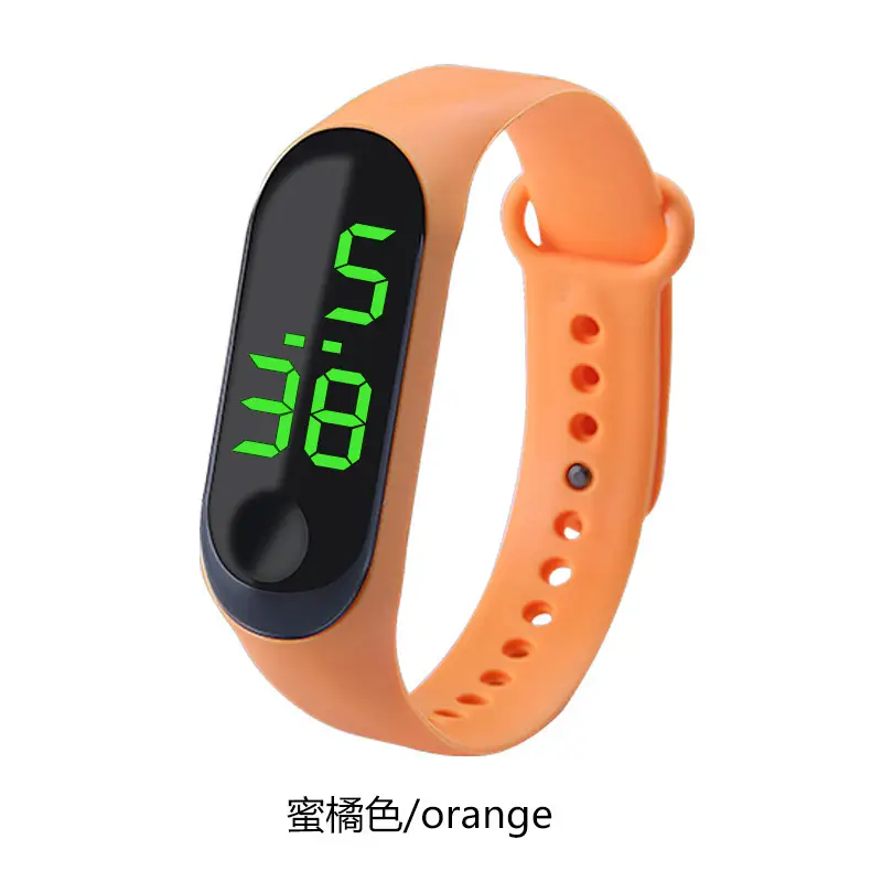 Red Digital Touch Bracelet Watch for Kids - Image 7