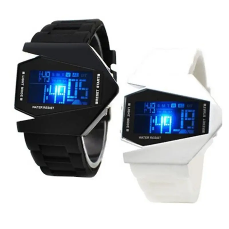Black LCD Digital Multifunctional Watch for Men - Image 4