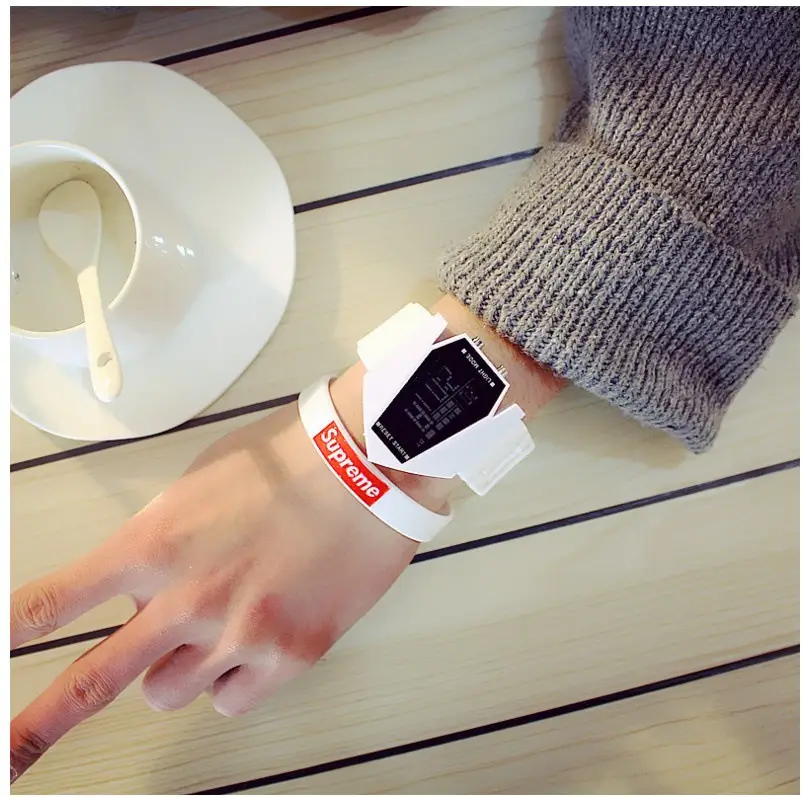 Black LCD Digital Multifunctional Watch for Men — feature 10