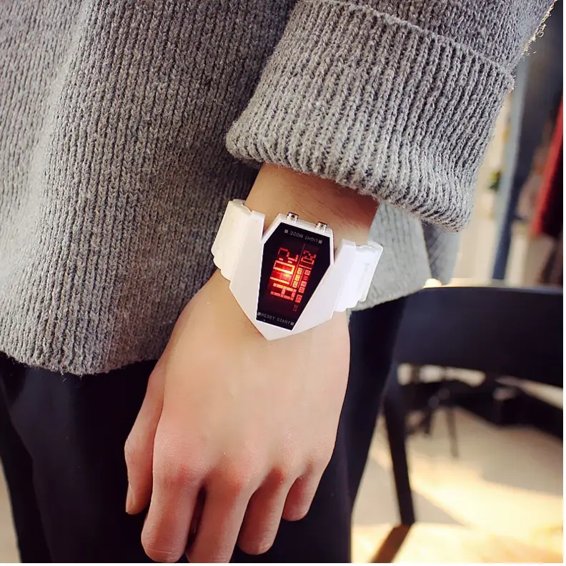 Black LCD Digital Multifunctional Watch for Men — feature 11
