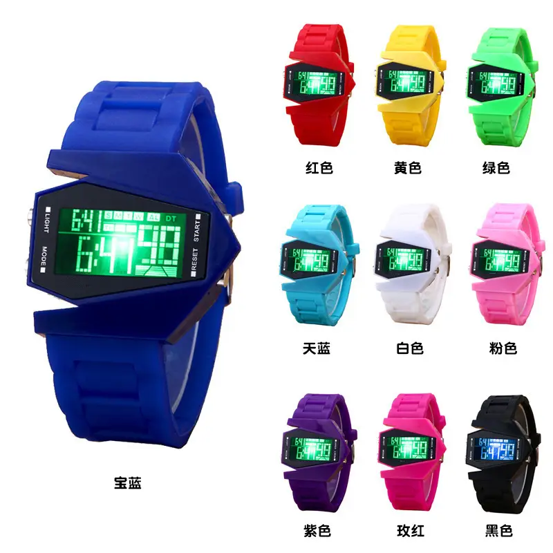 Black LCD Digital Multifunctional Watch for Men — feature 5