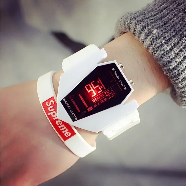 Black LCD Digital Multifunctional Watch for Men — feature 7