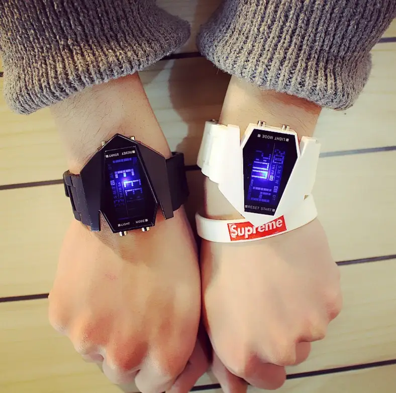 Black LCD Digital Multifunctional Watch for Men — feature 8